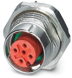 PHOENIX CONTACT-1457869 Sensor Accessories M12 Sensor Connector PIN 12 POS Solder RA Cable Mount 12 Terminal 1 Port