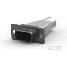 TE Connectivity-5748634-1 Raccordement D ultra-miniaturisé Conn D-Sub F 15 POS 1.14mm Crimp ST Cable Mount 15 Terminal 1 Port Bag