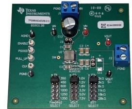 Texas Instruments-TPSM84624EVM-013 Energiemanagement, Entwicklungsplatinen und -kits TPSM84624 DC to DC Converter and Switching Regulator Module 0.6V to 10V Output Evaluation Board