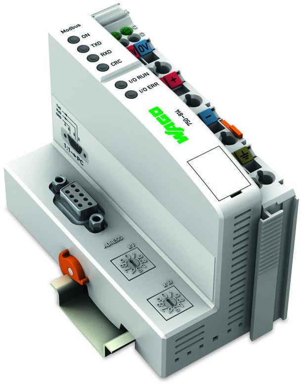 WAGO-750-814 Verschiedene Produkte MODBUS PROGRAMMABLE FIELDBUS CONTROLLER RS 232 / 150 - 19200 Baud DIGITAL AND ANALOG SIGNALS