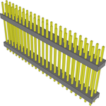 Conn Board Stacker HDR 46 POS 2.54mm Solder ST Top Entry Thru-Hole Bulk