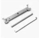 3M-3505-16 Accesorios del conector Connector Accessories Latch Straight Polyester Gray Loose