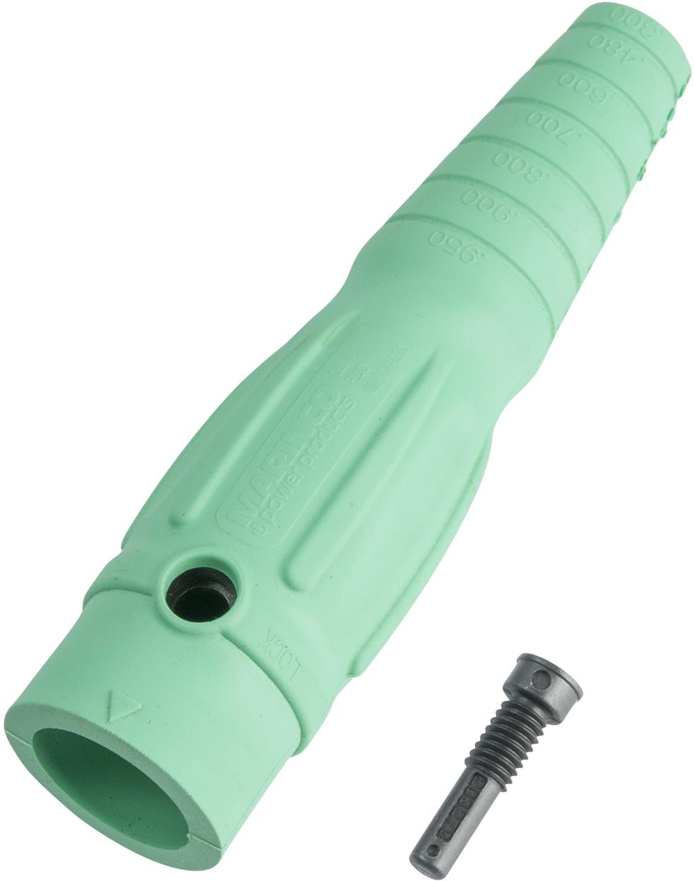 Marinco-CLS18MBOOT-E Steckverbinder CLS 18 SERIES GREEN MALE BOOT W/SCREW