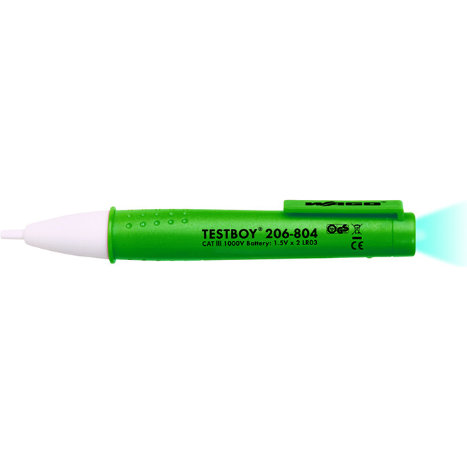 WAGO-206-804 null Integrated Flash Light, non-contact Voltage Tester