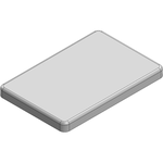 MASACH TECH LTD-MS381-10S Compartimentos EMI de montaje en tablero 38.1 x 25.3 x 3mm One-piece Drawn-Seamless RF Shield/EMI Shield (CRS)