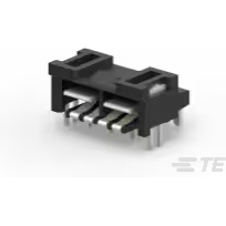 TE Connectivity-1982295-1 Cabezales del conector y receptáculos PCB Conn Wire to Board HDR 2Power POS 3.5mm Solder RA Side Entry Thru-Hole T/R