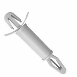 RAF Electronic Hardware-30276-N PCB 间隔圈和支撑 Spacer Circuit Board Support - Locking One End - Miniature 9.53mm-OD 3.18mm-LG Nylon