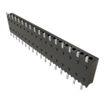 Conn Socket Strip SKT 17 POS 2.54mm Solder RA Side Entry SMD Tube