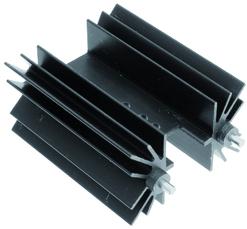 Assmann WSW components, Inc-V8511Y4 Heat Sinks Heat Sink Passive with Black Anodized Finish