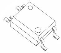 Toshiba-TLX9906(TPL,F Transistor and Photovoltaic Output Photocouplers Optocoupler DC-IN 1-CH DC-OUT 4-Pin SO T/R