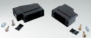 CONEC-165X11879XE Adaptadores de manguitos ajustables Hood 90°/180° 2 Shell Size Polycarbonate