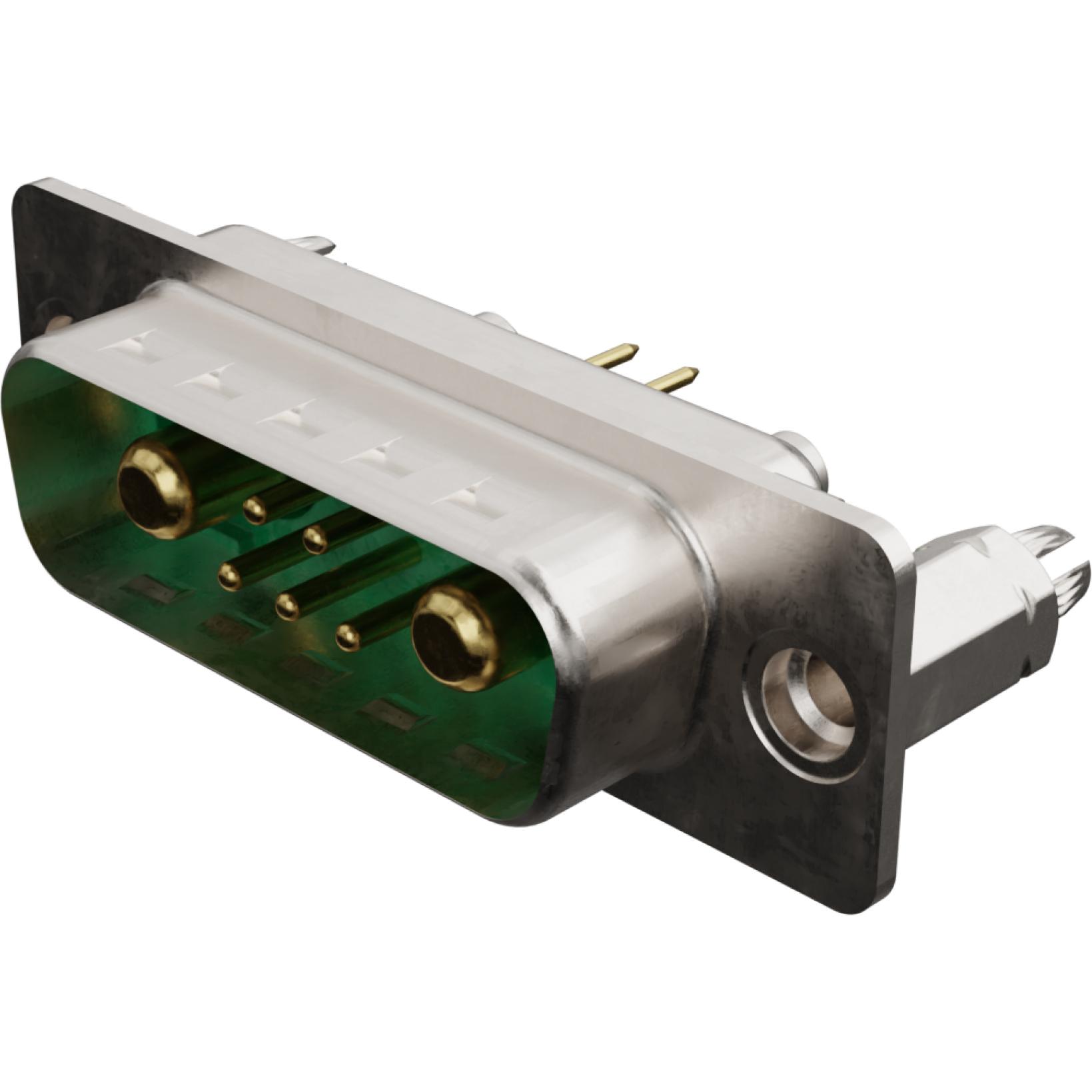 Molex-1731070200 Conector D-subminiatura Conn D-Sub M 2Power/5Signal POS 1.37mm Solder ST Thru-Hole 7 Terminal 1 Port Carton