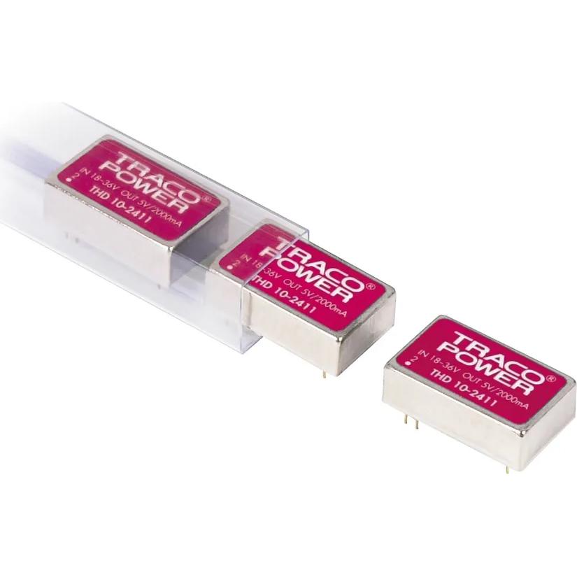 TRACO Electronic AG-THD 10-1211 DC/DC-Wandler und Spannungsreglermodul Module DC-DC 12VIN 1-OUT 5.1V 2A 10W 7-Pin DIP Module