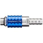 Amphenol-SQD08-SBEN-PAGM-BE001 热量管理配件 Thrml Mgmt Access Liquid Cooling Socket Blue Staniless Steel