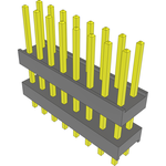 Conn Board Stacker HDR 16 POS 2.54mm Solder ST Top Entry Thru-Hole Bulk