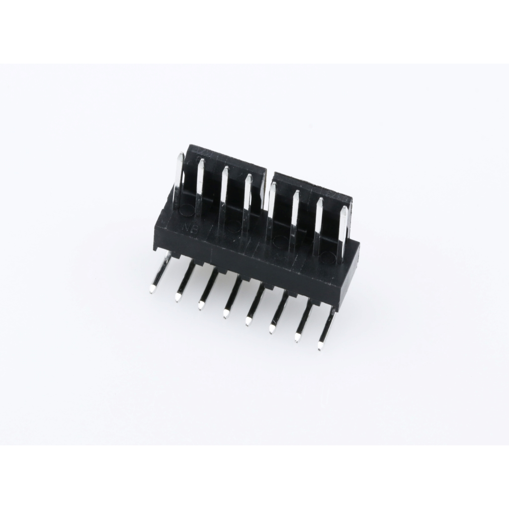 Molex-1718570008 Cabezales del conector y receptáculos PCB Conn Wire to Board HDR 8 POS 2.54mm Solder RA Side Entry Thru-Hole KK Bag