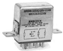 Microchip Technology-BR246-1000B1-48V Power Relays Miniature 10 Amps 2PDT To MIL-PRF-83536