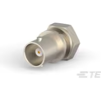 TE Connectivity-5-1634504-2 Conector RF Conn BNC 0Hz to 2GHz 75Ohm Solder ST Panel Mount RCP Gold Over Nickel Over Copper Single