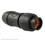 Conn Circular PIN 10 POS Crimp ST Cable Mount 10 Terminal 1 Port