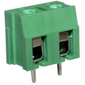 CamdenBoss Ltd-CTBP55VK/2 Steckverbinder, Klemmenblöcke Conn Terminal Block F 2 POS 7.5mm Solder ST Thru-Hole 16A