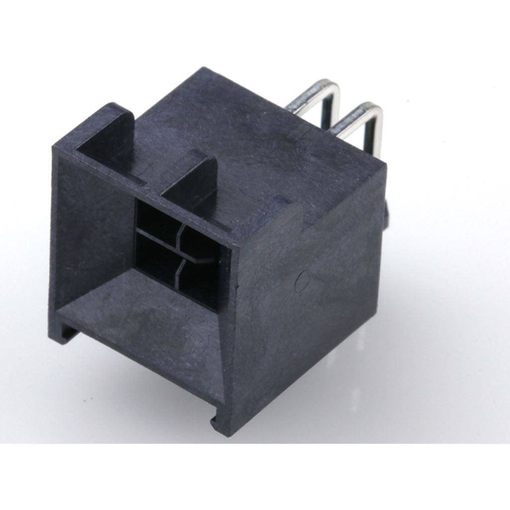 Molex-2196371406 Connector Headers and PCB Receptacles Conn Wire to Board HDR 6Power POS 2.5mm Solder RA Side Entry Thru-Hole Tray