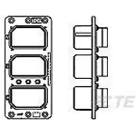 TE Connectivity-1218358-1 Steckverbinder, rechteckig Conn Rectangular SKT 88/106/106 POS Crimp ST Cable Mount