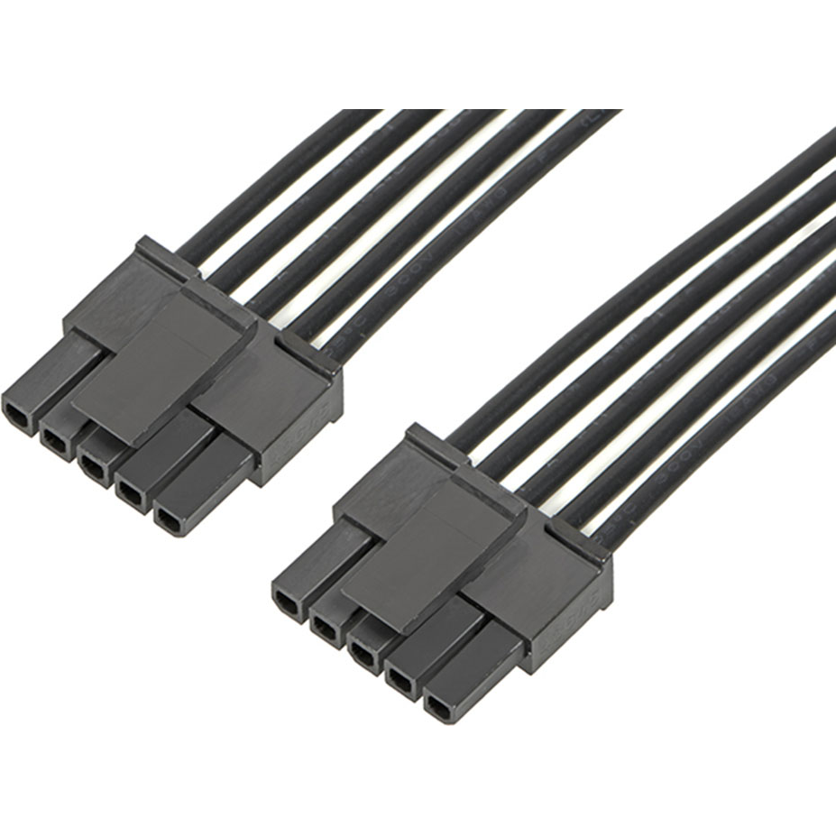 Molex-2147502051 Andere Kabelbaugruppen Cable Assembly UL 10002 0.15m 18AWG Wire to Board to Wire to Board 5 to 5 POS F-F Crimp-Crimp Bag
