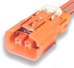 Delphi-13861584 Einzeladersteckverbinder, Gehäuse Conn Housing F 2 POS Crimp ST Cable Mount