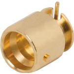 Conn SMP 0Hz to 26.5GHz 50Ohm Solder ST SMD M Gold Over Nickel Tray