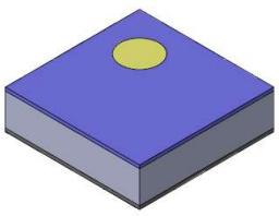 Anaren Microwave-C1A50Z4 ICs de terminación Surface Mount Termination 50Ohm 2-Pin T/R