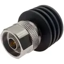 HUBER+SUHNER-65010_N-50-1/133_NE Connettore RF Conn Type N Terminator 0Hz to 6GHz 50Ohm ST Cable Mount PL Gold