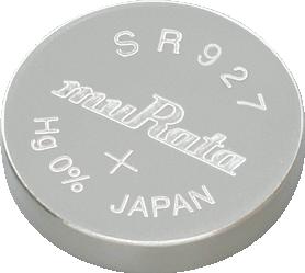 Murata Manufacturing-SR927 Batteries Silver Oxide Battery Coin 1.55V 60mAh Primary