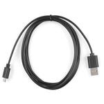 Reversible USB A to Reversible Micro-B Cable