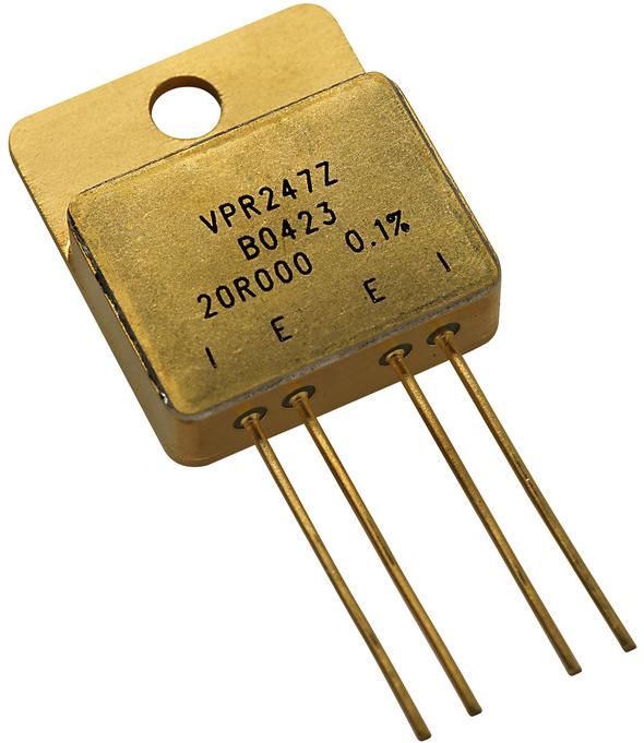 Vishay Precision Group-Y083010R0000B19L Widerstand, fest, Einzeldurchsteckloch Res Metal Foil 10 Ohm 0.1% 3W/10W ±2ppm/°C Metal Pin Bulk