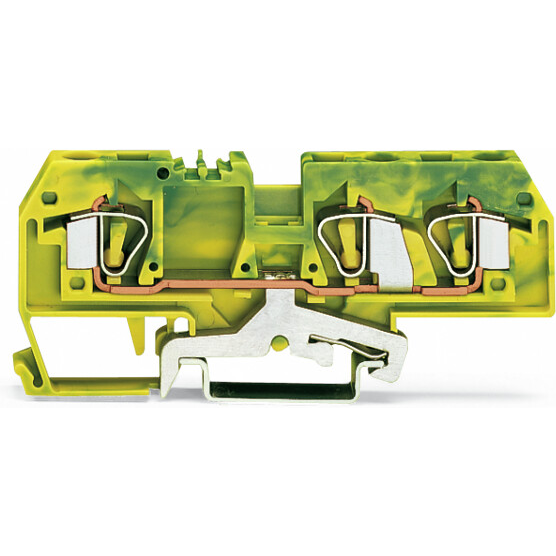 WAGO-282-687 Steckverbinder, Klemmenblöcke Conn Terminal Block F 3 POS Push-In Cage Clamp T DIN Rail Box