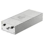 Power Line Filter 0Hz to 400Hz 10A 250VAC Threaded Stud Flange Mount