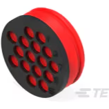 TE Connectivity-213920-2 Connector Accessories Connector Accessories Seal Straight Black Individual