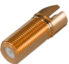 Cinch Connectivity Solutions-CBJE130-1 射频连接器 F Female Jack, Circuit Board Edge Mount for .060-.064 Board Thickness