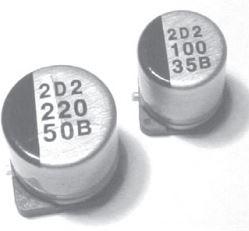 NIC Components-NACK680M100V12.5X14TR15WT Kondensator, Aluminium Cap Aluminum Lytic 68uF 100V 20% (12.5 X 14mm) SMD 0.5A 5000h 105°C T/R