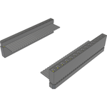 Cable Assembly 0.381m 28AWG 2.54mm 14 to 14 POS IDC Connector to IDC Connector F-F Bulk