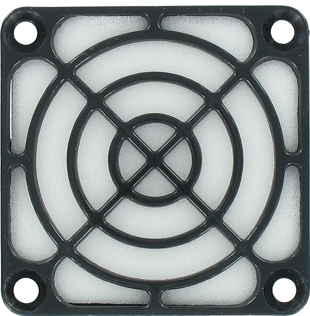 Qualtek Electronics-09250-F/100 热量管理配件 Thrml Mgmt Access Fan Filter Assembly 60mm Plastic Bag