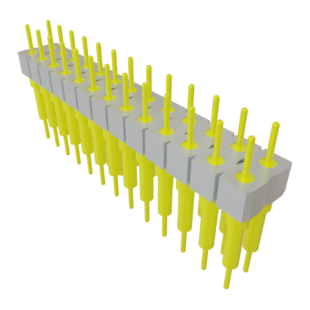 Samtec-BBD-113-G-B Steckverbinderleisten und Leiterplattenbuchsen Conn Unshrouded Header HDR 26 POS 2.54mm Solder ST Top Entry Thru-Hole Tube