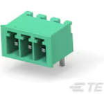 TE Connectivity-284512-3 Steckverbinderleisten und Leiterplattenbuchsen Conn Shrouded Header (4 Sides) M 3 POS 3.5mm Solder RA Side Entry Thru-Hole