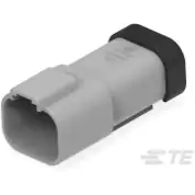 Deutsch Group-DT04-4P-E003 Connector Discrete Wire Housing Conn Housing RCP 4 POS Crimp ST Cable Mount Gray Package