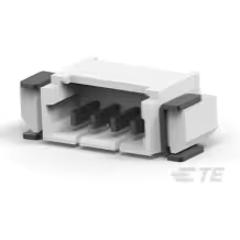 TE Connectivity-1734261-4 连接器插头及 PCB 插座 Conn High Performance Interconnect HDR 4 POS 1.25mm Solder RA Side Entry SMD T/R