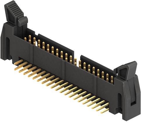 CnC Tech, LLC-3010-40-002-12-00 Steckverbinderleisten und Leiterplattenbuchsen Conn Ejector Header HDR 40 POS 2.54mm Solder RA Side Entry Thru-Hole