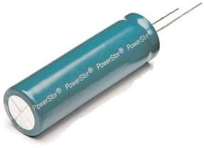 Eaton-HV0820-2R7305-R Condensateur électrique double couche - Supercondos Cap Supercap 3F 2.7V -10% to 30% (8.5 X 21mm) Radial Aluminum Cylindrical Can 3.5mm 15uA 0.08 Ohm 1000h 65°C Bulk