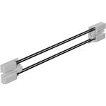 Cable Assembly UL 10002 0.1m 22AWG Wire to Board to Wire to Board 4 to 4 POS Crimp-Crimp Bag