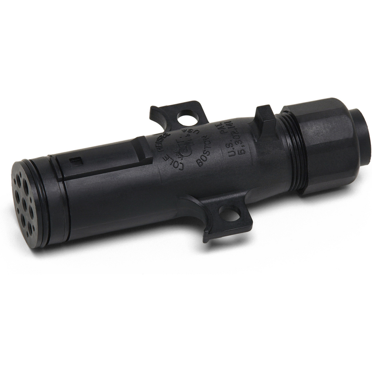 Littelfuse-12311 Steckverbinder, rund Conn Circular PL 7 POS ST Cable Mount 7 Terminal 1 Port