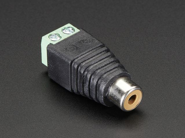 Adafruit Industries-2793 Otro conector Conn RCA/Terminal Block ST